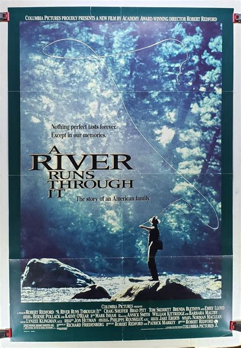 a river runs through it movie poster|A River Runs Through It .